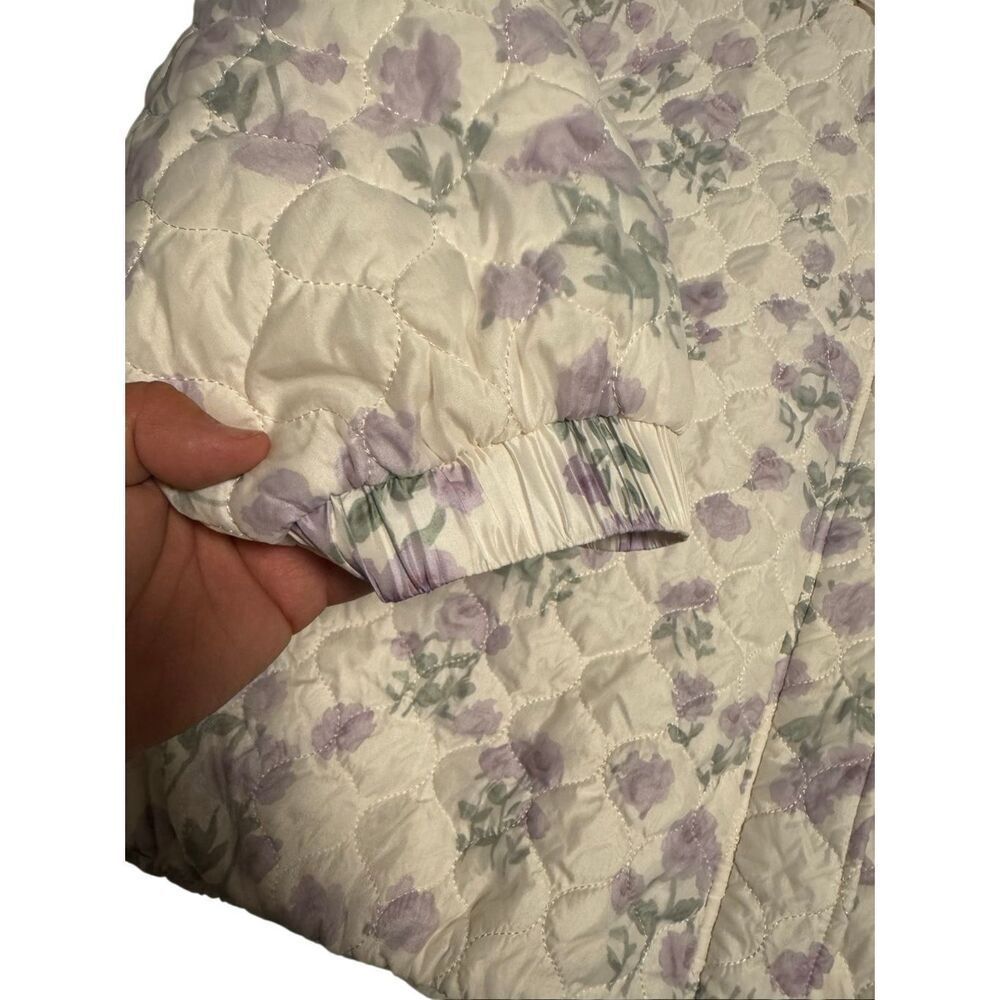 Ivy City size 1X quilted floral jacket retails $158 - NWT - Picture 3 of 8